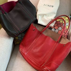 J Crew Borge Garveri Uptown Totes